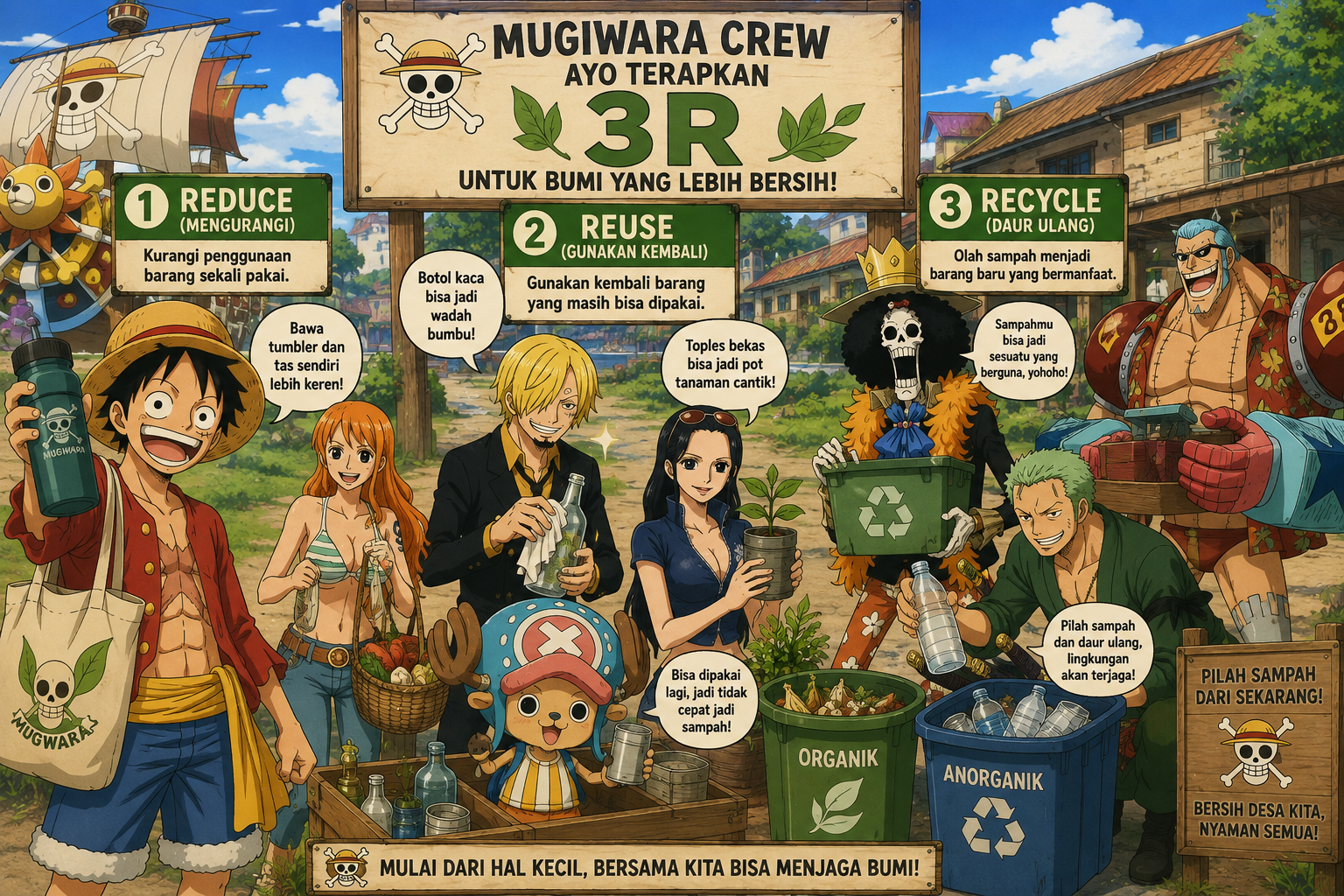 Prinsip 3R (Reduce, Reuse, Recycle)